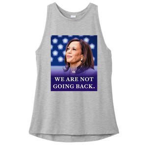 We Are Not Going Back Ladies PosiCharge Tri-Blend Wicking Tank