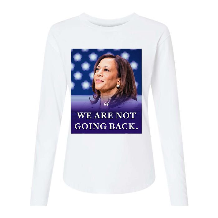 We Are Not Going Back Womens Cotton Relaxed Long Sleeve T-Shirt