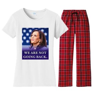 We Are Not Going Back Women's Flannel Pajama Set