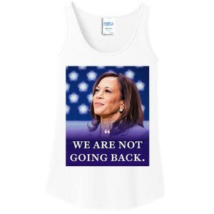 We Are Not Going Back Ladies Essential Tank