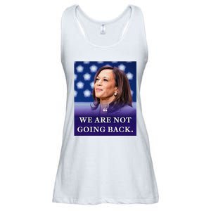 We Are Not Going Back Ladies Essential Flowy Tank