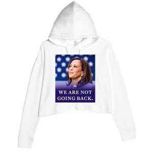 We Are Not Going Back Crop Fleece Hoodie