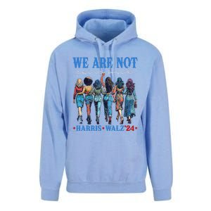 We Are Not Going Back Kamala Harris Waltz 24 Madam President Gift Unisex Surf Hoodie