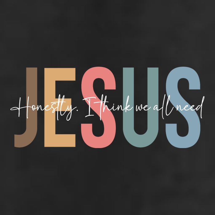 We All Need Jesus Romans 3:23 Christian Bible Verse Front & Back Adult Drive Performance Visor
