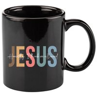 We All Need Jesus Romans 3:23 Christian Bible Verse Front & Back 11oz C Handle Ceramic Mug