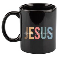 We All Need Jesus Romans 3:23 Christian Bible Verse Front & Back 11oz C Handle Ceramic Mug