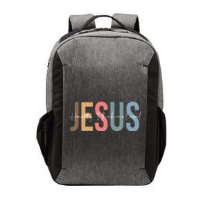 We All Need Jesus Romans 3:23 Christian Bible Verse Front & Back Vector Backpack