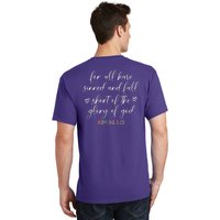 We All Need Jesus Romans 3:23 Christian Bible Verse Front & Back T-Shirt