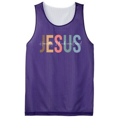 We All Need Jesus Romans 3:23 Christian Bible Verse Front & Back Mesh Reversible Basketball Jersey Tank