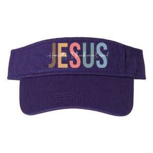 We All Need Jesus Romans 3:23 Christian Bible Verse Front & Back Valucap Bio-Washed Visor