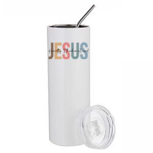 We All Need Jesus Romans 3:23 Christian Bible Verse Front & Back Stainless Steel Tumbler