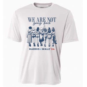 We Are Not Going Back Vote Harris Walz Cooling Performance Crew T-Shirt