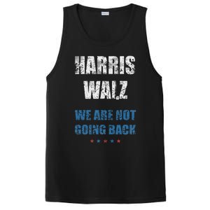 We Are Not Going Back! President Harris Walz 2024 Election PosiCharge Competitor Tank