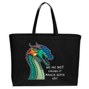 We Are Not Calling It Magical Death Spit Dragon Love Animal Cotton Canvas Jumbo Tote