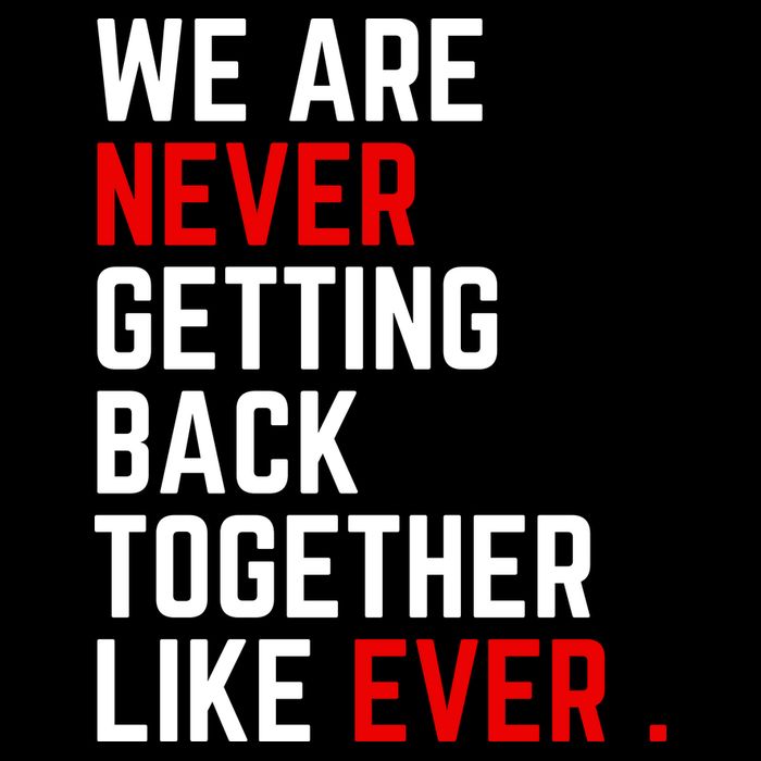 We Are Never Getting Back Together Like Ever Eras Ts Lover Impact Tech Backpack