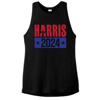 We Are Not Going Back Vote For 2024 President Kamalaharris Gift Ladies PosiCharge Tri-Blend Wicking Tank