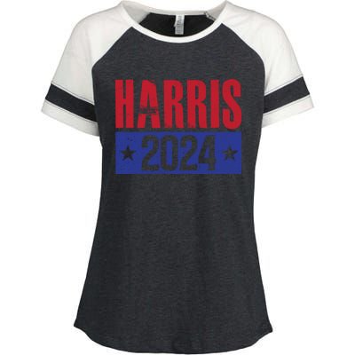 We Are Not Going Back Vote For 2024 President Kamalaharris Gift Enza Ladies Jersey Colorblock Tee