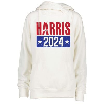 We Are Not Going Back Vote For 2024 President Kamalaharris Gift Womens Funnel Neck Pullover Hood