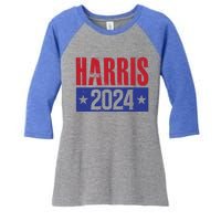 We Are Not Going Back Vote For 2024 President Kamalaharris Gift Women's Tri-Blend 3/4-Sleeve Raglan Shirt