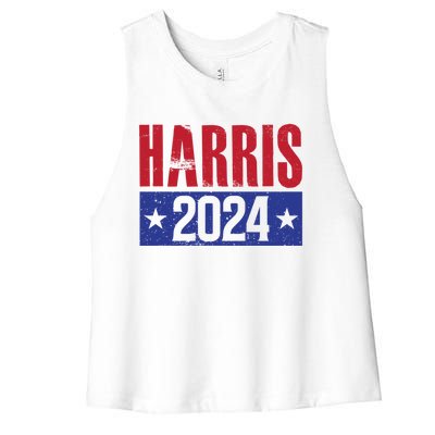 We Are Not Going Back Vote For 2024 President Kamalaharris Gift Women's Racerback Cropped Tank