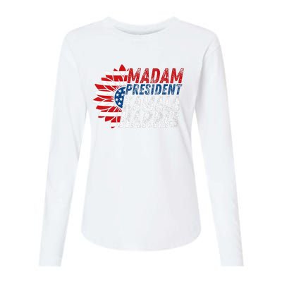 We Are Not Going Back Harris Walz For Presidznt 2024 Womens Cotton Relaxed Long Sleeve T-Shirt