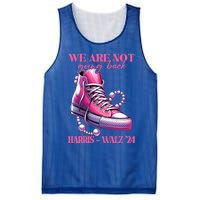 We Are Not Going Back Vote Harris Democratic Election 2024 Gift Mesh Reversible Basketball Jersey Tank