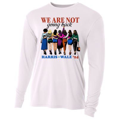 We Are Not Going Back Kamala Harris Waltz 24 Madam President Cooling Performance Long Sleeve Crew