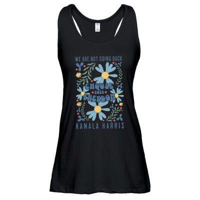 We Are Not Going Back Choose Freedom 2024 Gift Ladies Essential Flowy Tank