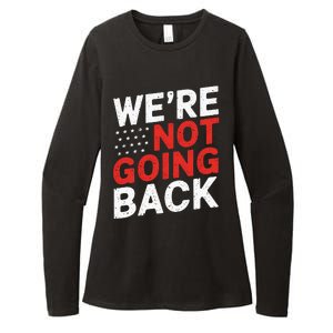 We Are Not Going Back Kamala Harris Waltz 24 Womens CVC Long Sleeve Shirt