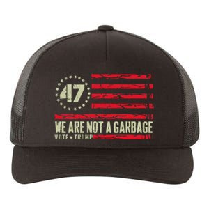 We Are Not A Garbage Votetrump 2024 Yupoong Adult 5-Panel Trucker Hat