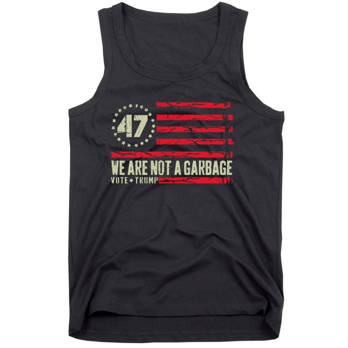 We Are Not A Garbage Votetrump 2024 Tank Top