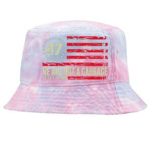 We Are Not A Garbage Votetrump 2024 Tie-Dyed Bucket Hat