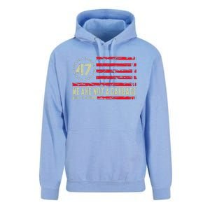 We Are Not A Garbage Votetrump 2024 Unisex Surf Hoodie