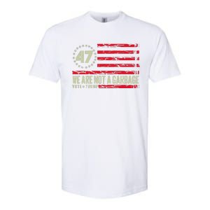 We Are Not A Garbage Votetrump 2024 Softstyle CVC T-Shirt