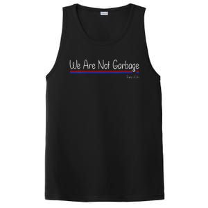 We Are Not Garbage Vote Trump 2024 Funny Garbage For Trump PosiCharge Competitor Tank