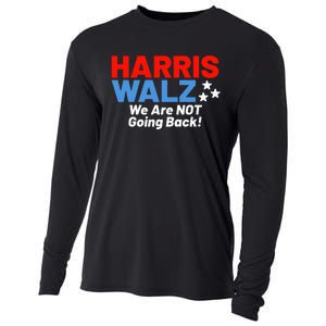 We Are Not Going Back! President Kamala Harris Tim Walz 2024 Cooling Performance Long Sleeve Crew