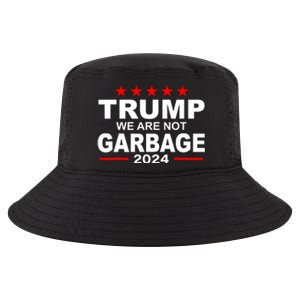 We Are Not Garbage Vote Trump Cool Comfort Performance Bucket Hat