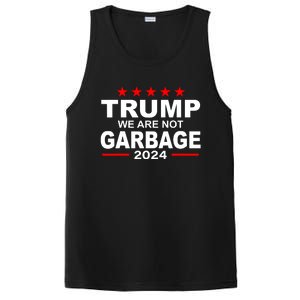 We Are Not Garbage Vote Trump PosiCharge Competitor Tank