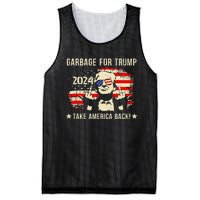 We Are Not Garbage Votetrump 2024 Trump Supporter Garbage Mesh Reversible Basketball Jersey Tank