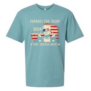 We Are Not Garbage Votetrump 2024 Trump Supporter Garbage Sueded Cloud Jersey T-Shirt