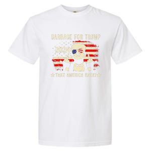 We Are Not Garbage Votetrump 2024 Trump Supporter Garbage Garment-Dyed Heavyweight T-Shirt