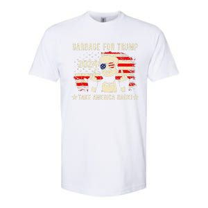 We Are Not Garbage Votetrump 2024 Trump Supporter Garbage Softstyle CVC T-Shirt