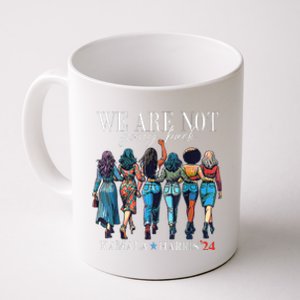 We Are Not Going Back Kamala Harris Waltz 24 Madam President Gift Coffee Mug