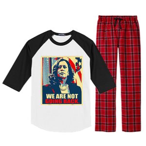 We Are Not Going Back Kamala We Are Not Going Back Raglan Sleeve Pajama Set