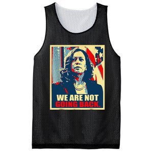 We Are Not Going Back Kamala We Are Not Going Back Mesh Reversible Basketball Jersey Tank