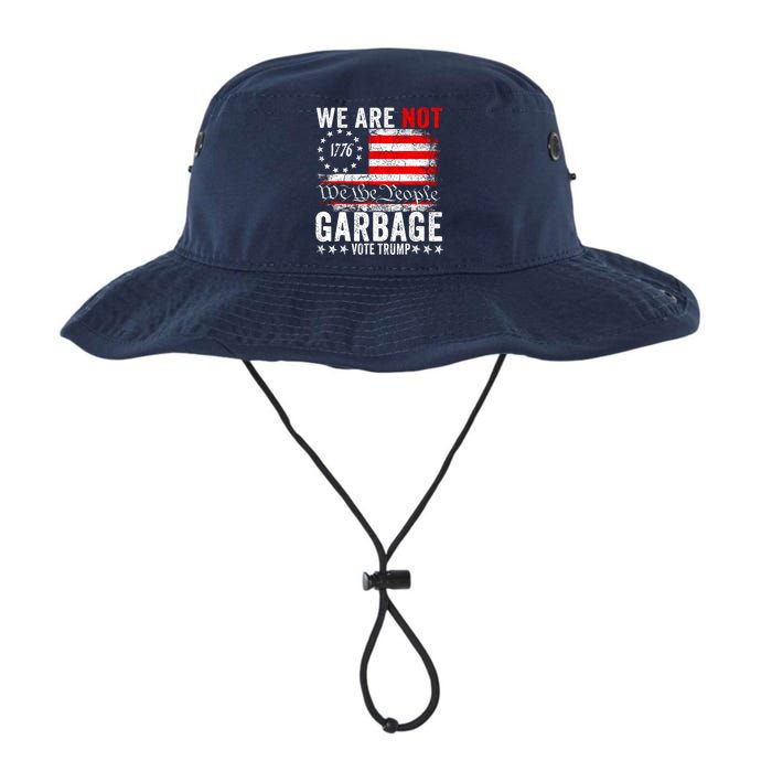 We Are Not Garbage Vote Trump Legacy Cool Fit Booney Bucket Hat