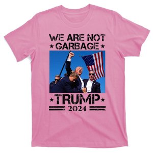 We Are Not Garbage Vote Trump Garbage For Trump 2024 T-Shirt