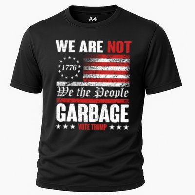 We Are Not Garbage Vote Trump Performance Shirt
