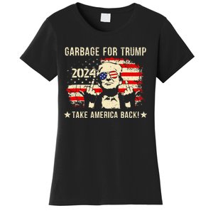 We Are Not Garbage Vote 2024 Trump Supporter Women's T-Shirt