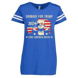 We Are Not Garbage Vote 2024 Trump Supporter Enza Ladies Jersey Football T-Shirt